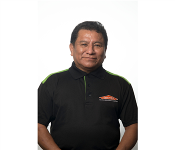 male, servpro shirt